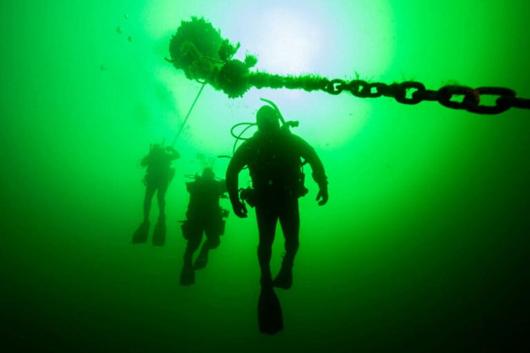 Diving the Chester Poling with the Sea Rovers