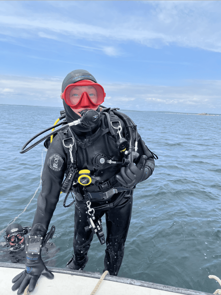 Diving the wreck of the Onondaga with Rick Simon