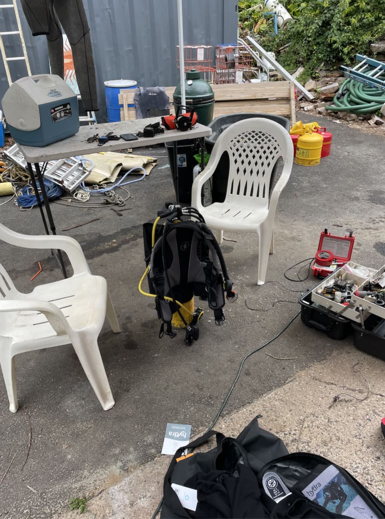 A Week of Diving with Rick Simon Begins!